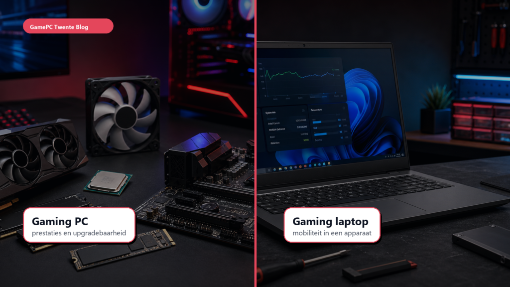 Gaming PC versus gaming laptop vergelijking