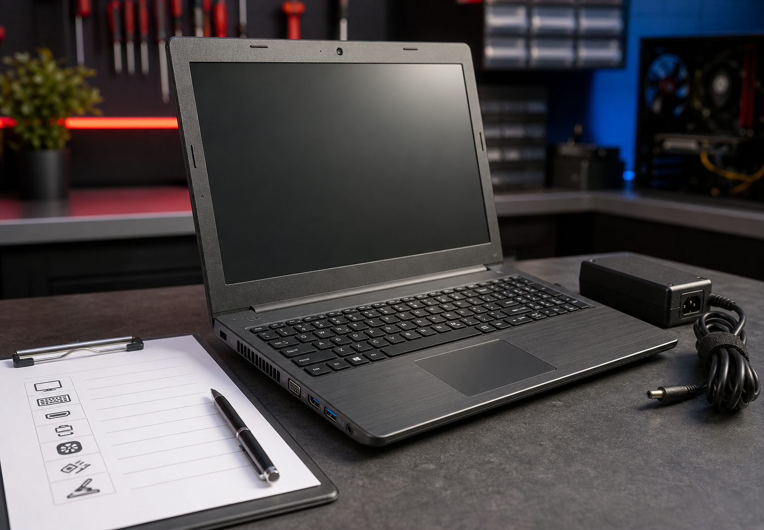 Tweedehands laptop visueel controleren na aankoop