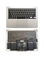 Top case met accu en toetsenbord (ANSI US) voor MacBook Pro 13″ A1502 (2015) (Silver)