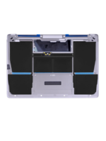 Onderplaat (bottom case) met accu (A1705) voor MacBook 12″ A1534 (2016-2017) (Space Gray)