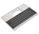 Top case met toetsenbord (ANSI US) en microfoon voor MacBook 12″ A1534 (2016-2017) (Silver)