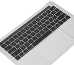 Top case met accu en toetsenbord (ANSI US) voor MacBook Pro 13″ A1989 (2018-2019) (Silver)