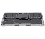 Top case met accu en toetsenbord (ANSI US) voor MacBook Pro 13″ A1989 (2018-2019) (Silver)