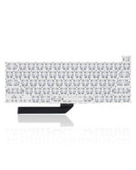 Toetsenbord met verlichting en schroeven voor MacBook Pro 16″ (A2141 / Mid 2019) (US-Engels)