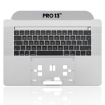 Top case met toetsenbord (ANSI US) voor MacBook Pro 13″ A1989 (2018-2019) (Space Gray)