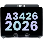 Compleet beeldscherm voor MacBook Pro 14″ A3426 (2026) (Space Black)
