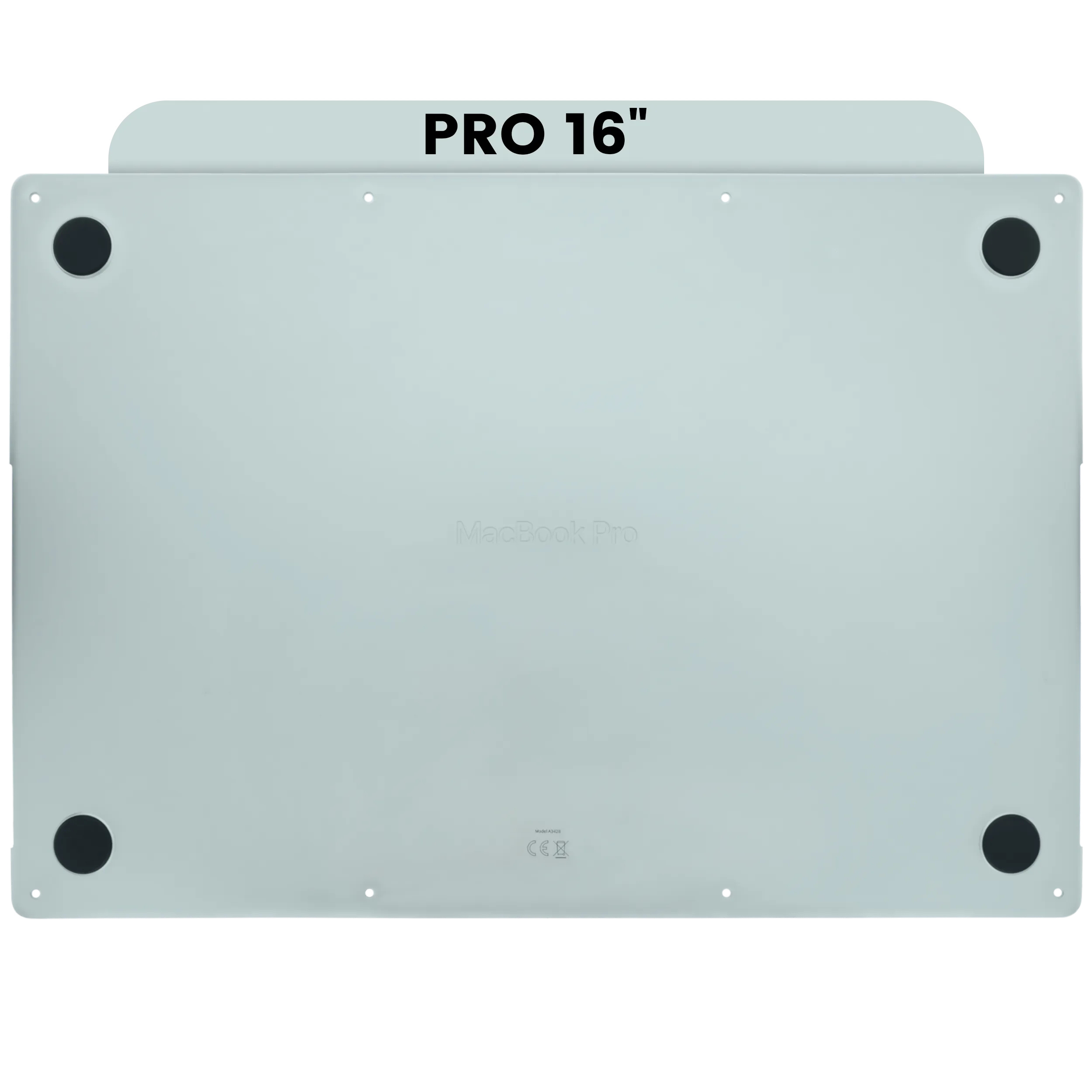 107183200239-2-1783064971587 Onderplaat (bottom case) voor MacBook Pro 16″ A3428 (2026) (Silver)