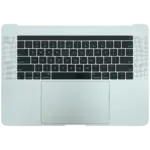 Top case met accu en toetsenbord (ANSI US) voor MacBook Pro 15″ A1990 (2018-2019) (Silver)