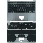 Top case met toetsenbord (ANSI US) voor MacBook Air 13″ A2681 (2022) (Space Gray)
