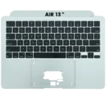 Top case met toetsenbord (ANSI US) voor MacBook Air 13″ A2681 (2022) (Silver)