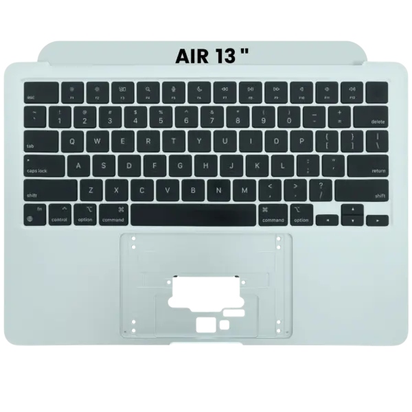 Top case met toetsenbord (ANSI US) voor MacBook Air 13″ A2681 (2022) (Silver)