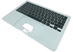 Top case met toetsenbord (ANSI US) voor MacBook Air 13″ A2681 (2022) (Silver)