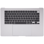 Top case met accu en toetsenbord (ANSI US) voor MacBook Air 15″ A2941 (2023) (Space Gray)
