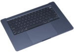 Top case met accu en toetsenbord (ANSI US) voor MacBook Air 15″ A2941 (2023) (Midnight)