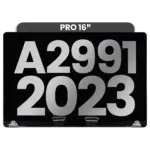 Compleet beeldscherm voor MacBook Pro 16″ A2991 (2023) (Space Black)
