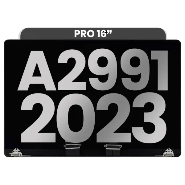 Compleet beeldscherm voor MacBook Pro 16″ A2991 (2023) (Space Black)