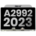 Compleet beeldscherm voor MacBook Pro 14″ A2992 (2023) (Space Black)
