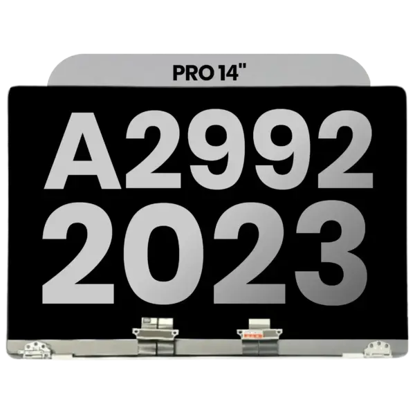 Compleet beeldscherm voor MacBook Pro 14″ A2992 (2023) (Space Black)