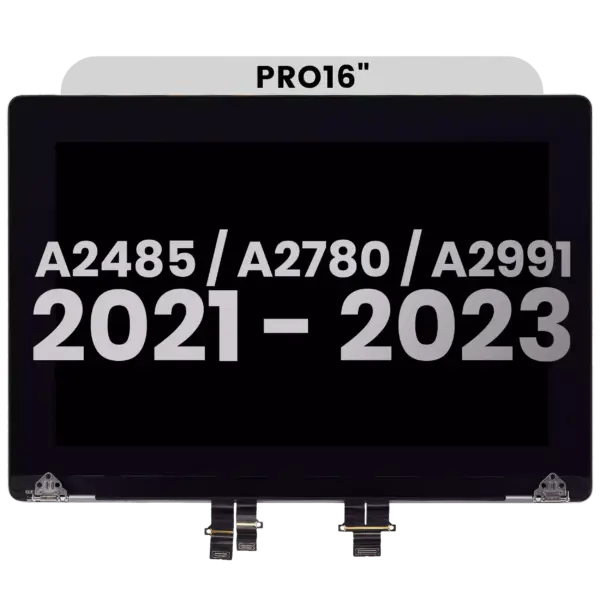 Compleet beeldscherm voor MacBook Pro 16″ A2485 (2021) Pro / Max / A2780 (2023) / A2991 (2023) (Silver)