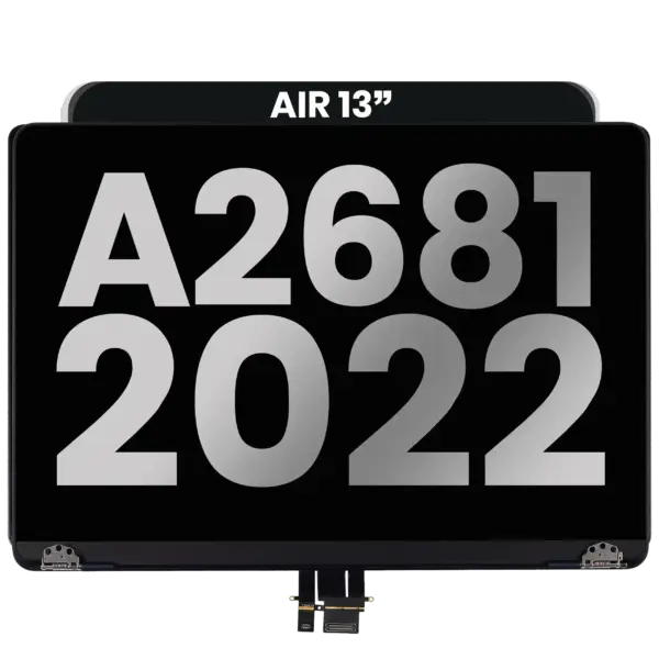 Compleet beeldscherm voor MacBook Air 13" (A2681 / Mid 2022) (Midnight)