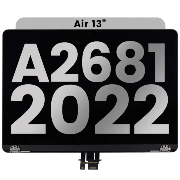 Compleet beeldscherm voor MacBook Air 13″ (A2681 / Mid 2022) (Space Gray)