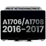 Compleet beeldscherm voor MacBook Pro 13″ A1706 / A1708 (2016-2017) (Space Gray)