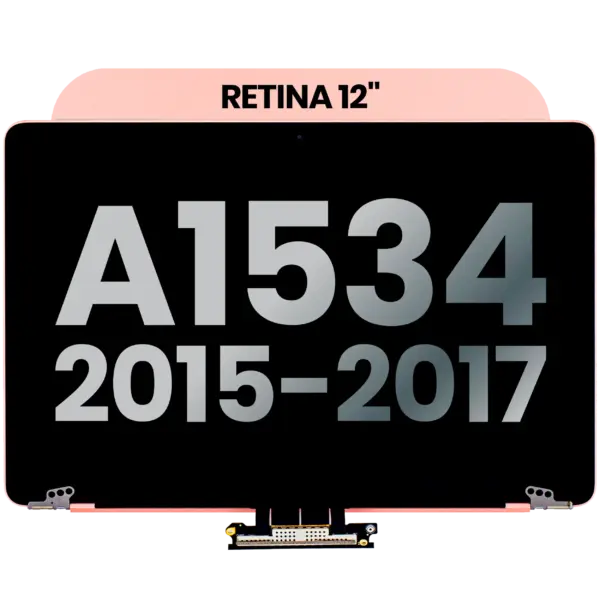 Compleet beeldscherm voor MacBook 12" A1534 (2015-2017) (Rose Gold)