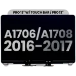 Compleet beeldscherm voor MacBook Pro 13" A1706 / A1708 (2016-2017) (Space Gray)