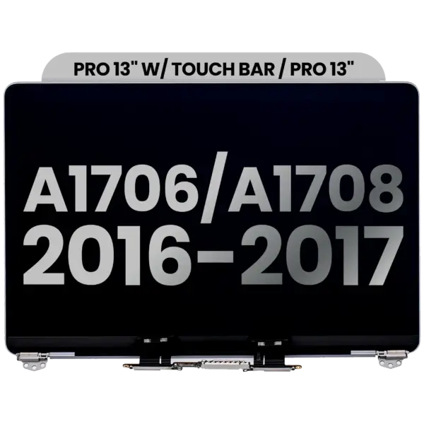 Compleet beeldscherm voor MacBook Pro 13" A1706 / A1708 (2016-2017) (Space Gray)