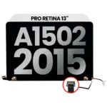 Compleet beeldscherm voor MacBook Pro 13″ A1502 (2015) (Silver)