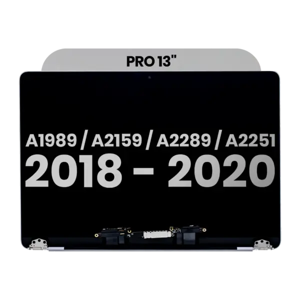 Compleet beeldscherm voor MacBook Pro 13″ A1989 (2018-2019) / A2159 (2019) / A2289 / A2251 (2020) (Space Gray)
