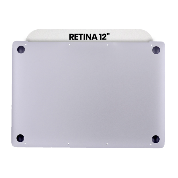 Onderplaat (bottom case) voor MacBook 12″ A1534 (2015) (Silver)