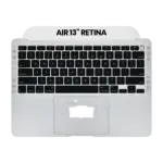 Top case met toetsenbord (ANSI US) voor MacBook Air 13″ A2179 (2020) (Silver)