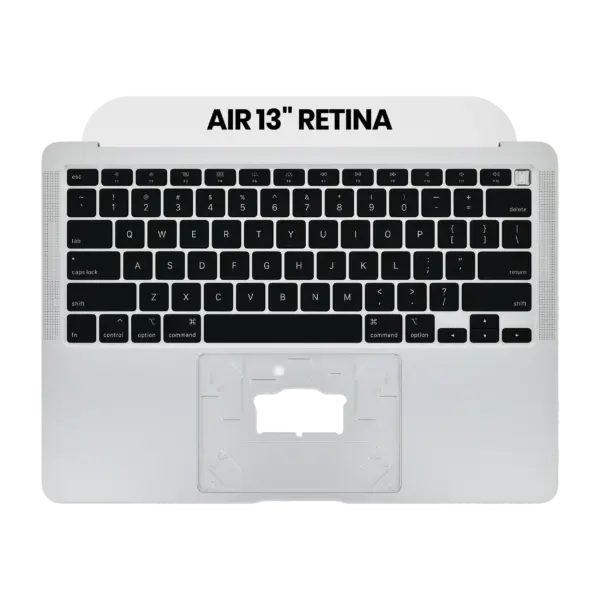 Top case met toetsenbord (ANSI US) voor MacBook Air 13″ A2179 (2020) (Silver)