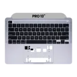 Top case met toetsenbord (ANSI US) voor MacBook Pro 13″ A2289 (2020) (Space Gray)