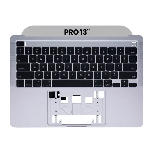 Top case met toetsenbord (ANSI US) voor MacBook Pro 13″ A2289 (2020) (Space Gray)