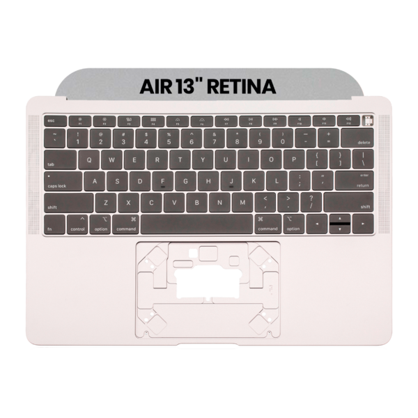Top case met toetsenbord (ANSI US) voor MacBook Air 13″ A1932 (2018-2019) (Space Gray)