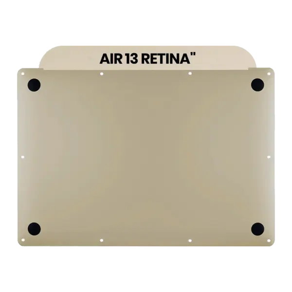 Onderplaat (bottom case) voor MacBook Air 13″ A1932 (2018-2019) / A2179 (2020) (Gold)