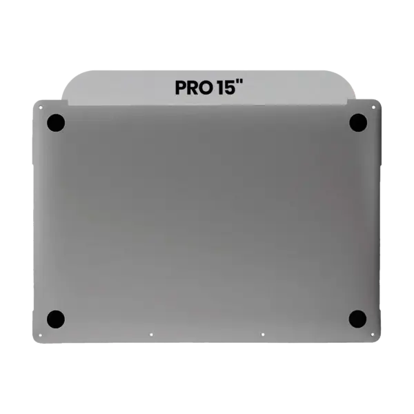 Onderplaat (bottom case) voor MacBook Pro 15″ A1707 (2016-2017) / A1990 (2018-2019) (Space Gray)