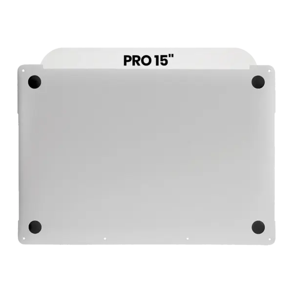 Onderplaat (bottom case) voor MacBook Pro 15″ A1707 (2016-2017) / A1990 (2018-2019) (Silver)