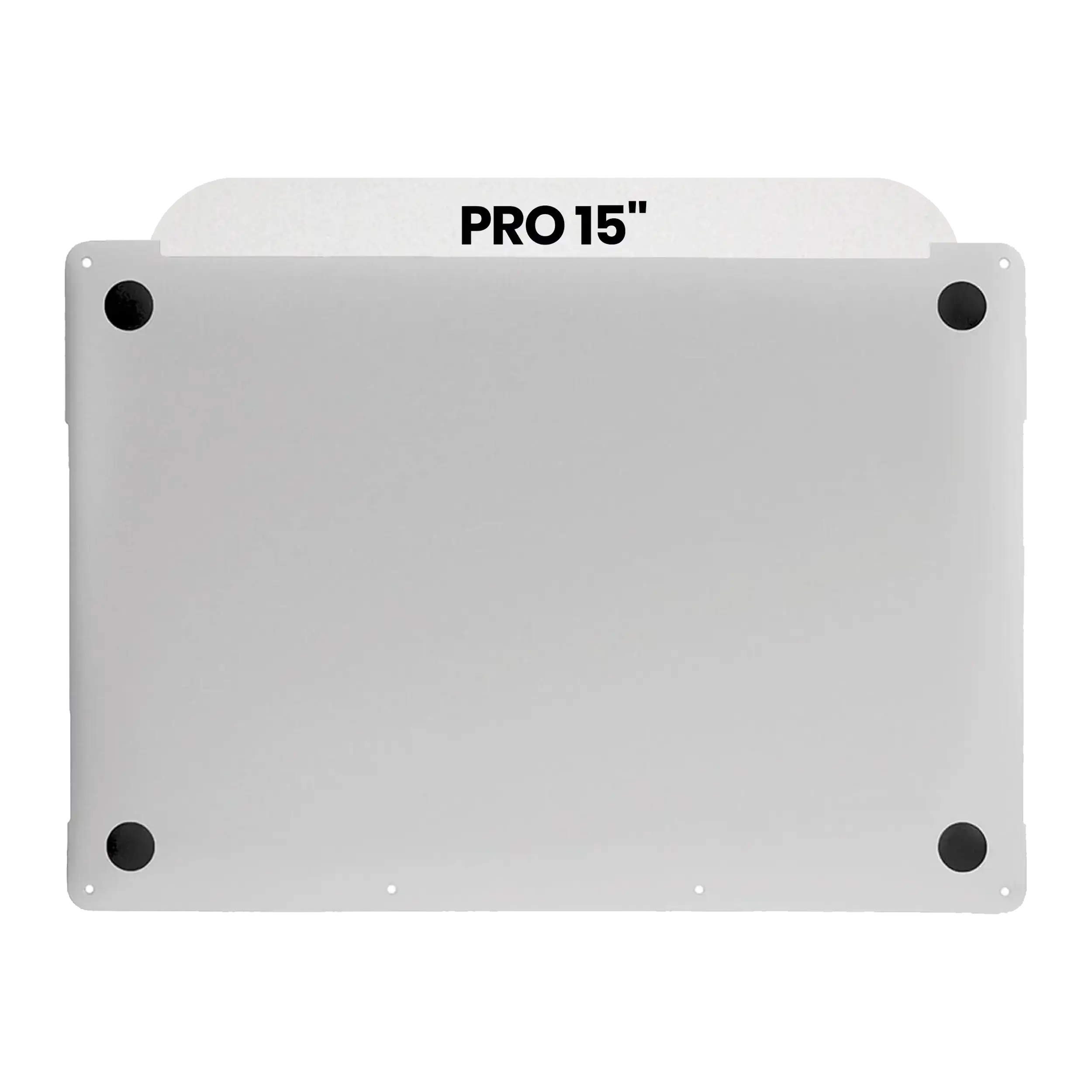 1741210987-67c8c56b194fc Onderplaat (bottom case) voor MacBook Pro 15″ A1707 (2016-2017) / A1990 (2018-2019) (Silver)