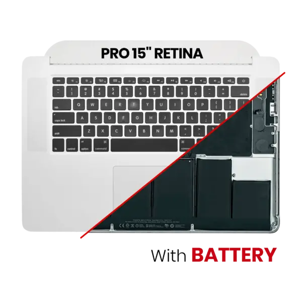 Top case met accu en toetsenbord (ANSI US) voor MacBook Pro 15″ A1398 (2015)