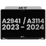 Compleet beeldscherm voor MacBook Air 15″ (A2941 / Mid 2023) / Air 15″ (A3114 / Mid 2024) (Silver)