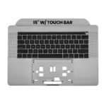 Top case met toetsenbord (ANSI US) voor MacBook Pro 15″ A1707 (2016-2017) (Space Gray)