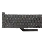 Toetsenbord met verlichting en schroeven voor MacBook Pro 16" (A2141 / Mid 2019) (UK English)