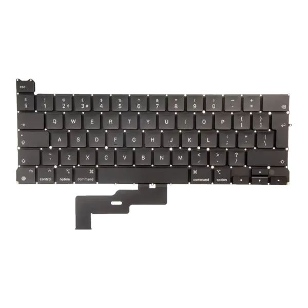 Toetsenbord met verlichting en schroeven voor MacBook Pro 13" A2338 (2020) / (UK English)
