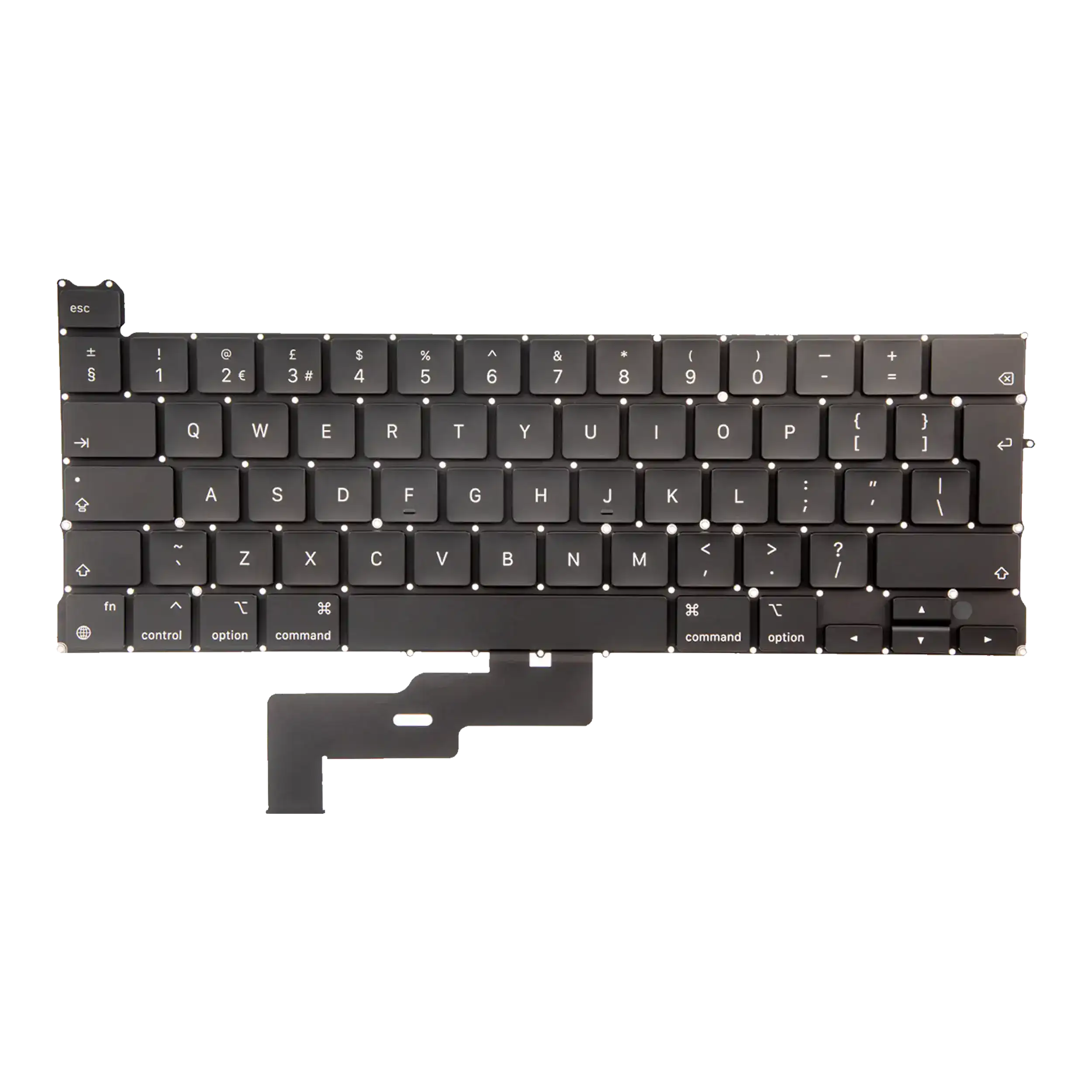 1742497576-67dc6728b75e8 Toetsenbord met verlichting en schroeven voor MacBook Pro 13" A2338 (2020) / (UK English)