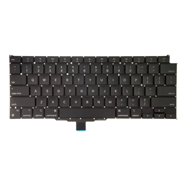 Toetsenbord met verlichting en schroeven voor MacBook Air 13″ A2337 (2020) (US-Engels)