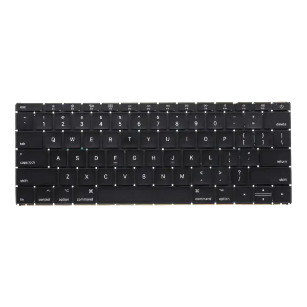 Toetsenbord met verlichting en schroeven voor MacBook 12″ A1534 (2016-2017) (US-Engels)
