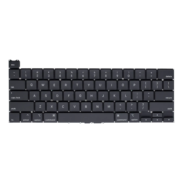 Toetsenbord met verlichting en schroeven voor MacBook Pro 13″ A2251 (2020) (US-Engels)